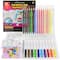 Arteza® Kids Canvas Paint Kit, 3 canvas 4x4 in, Watercolor pencils and markers, Fantasy